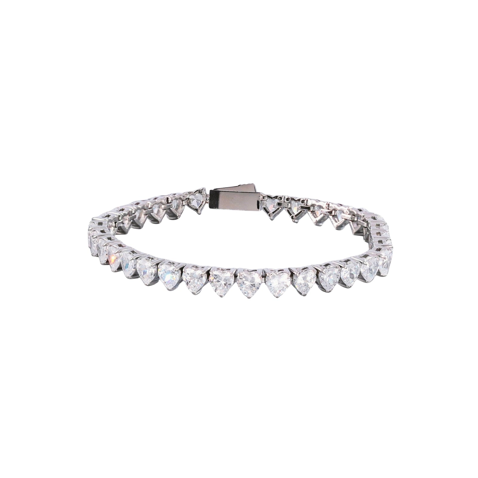 Bracciale Prestige con cuori e zirconi