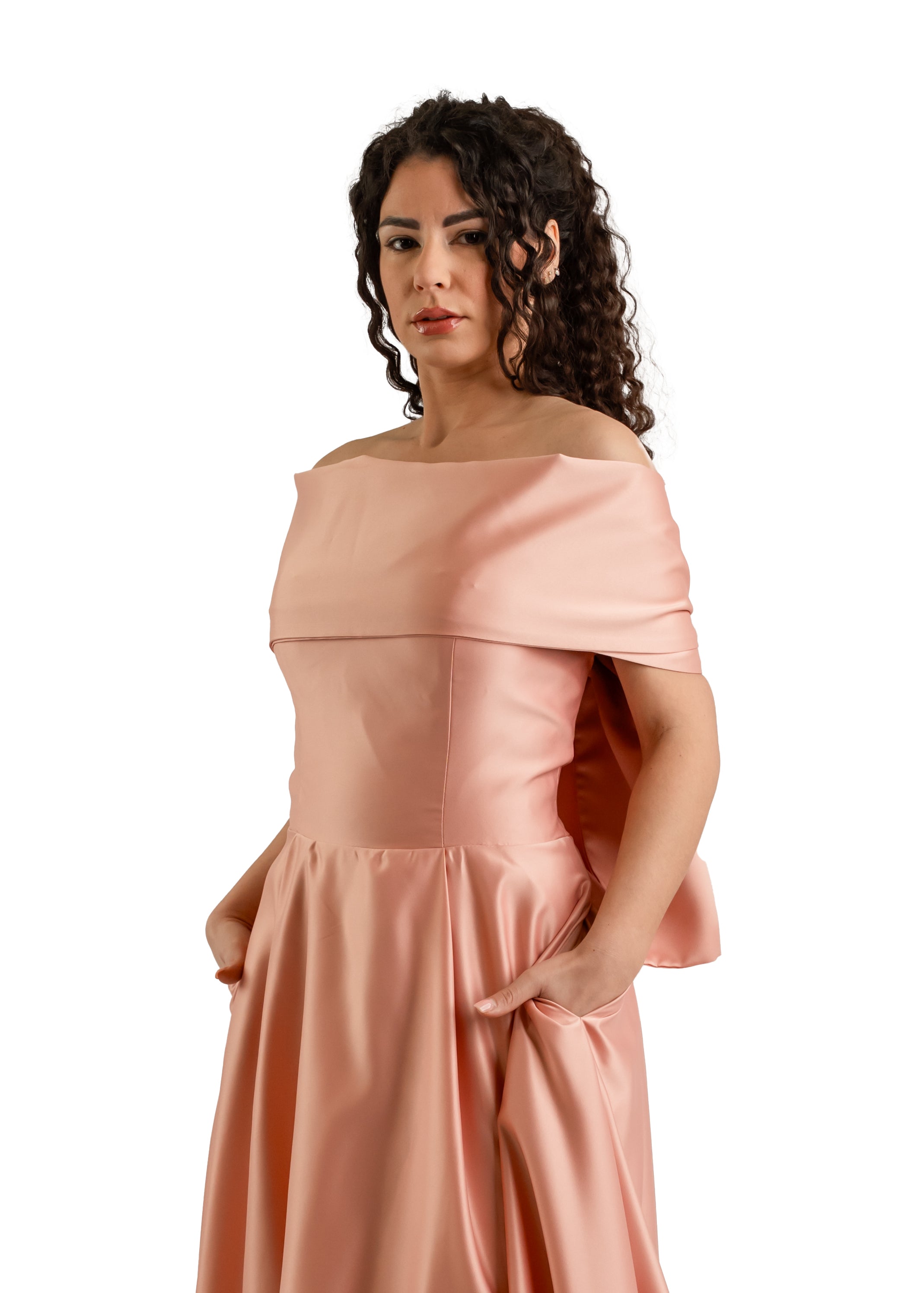 Peach Formal Dress