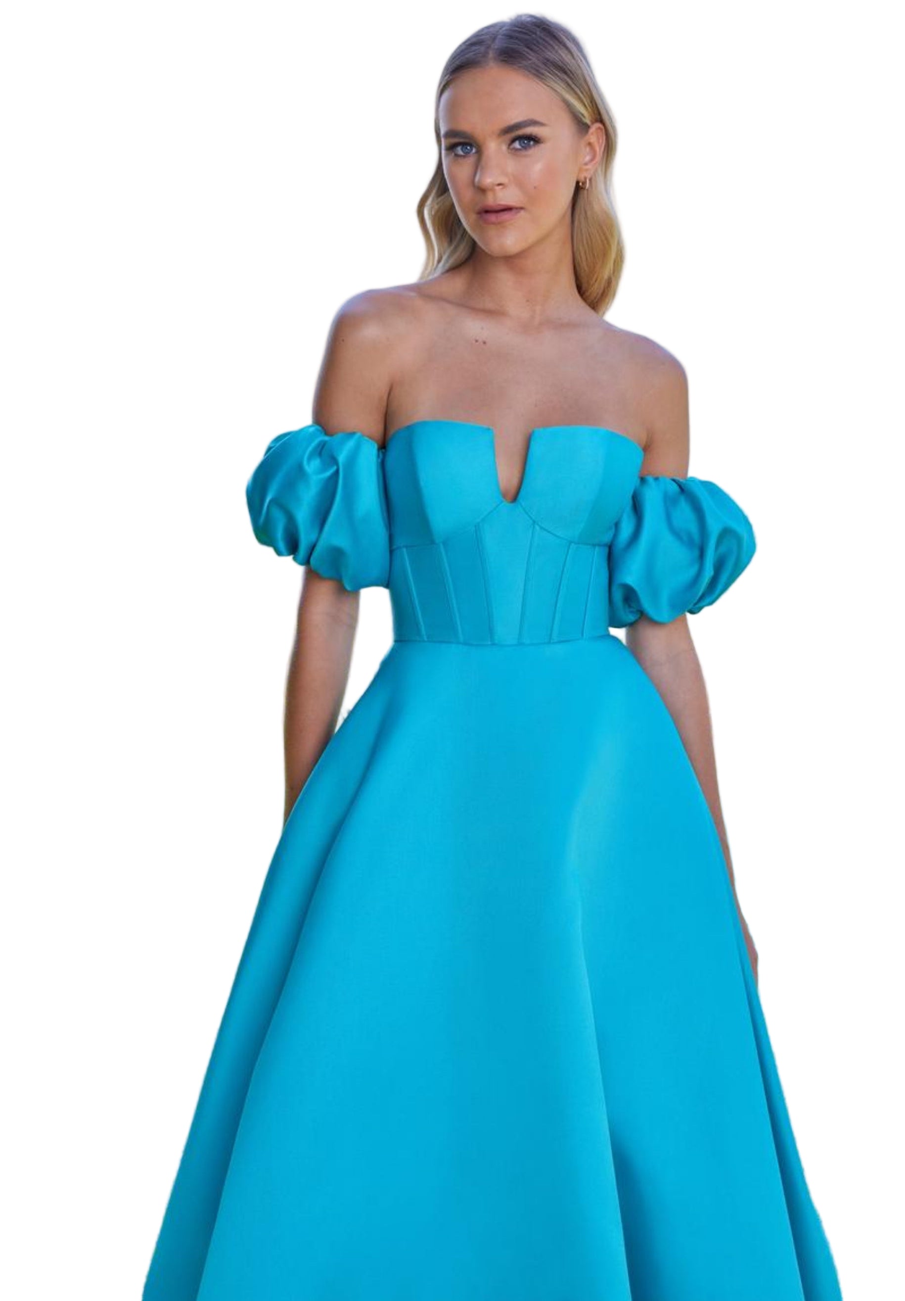 Abito Cerimonia Morilee Turchese - 49129