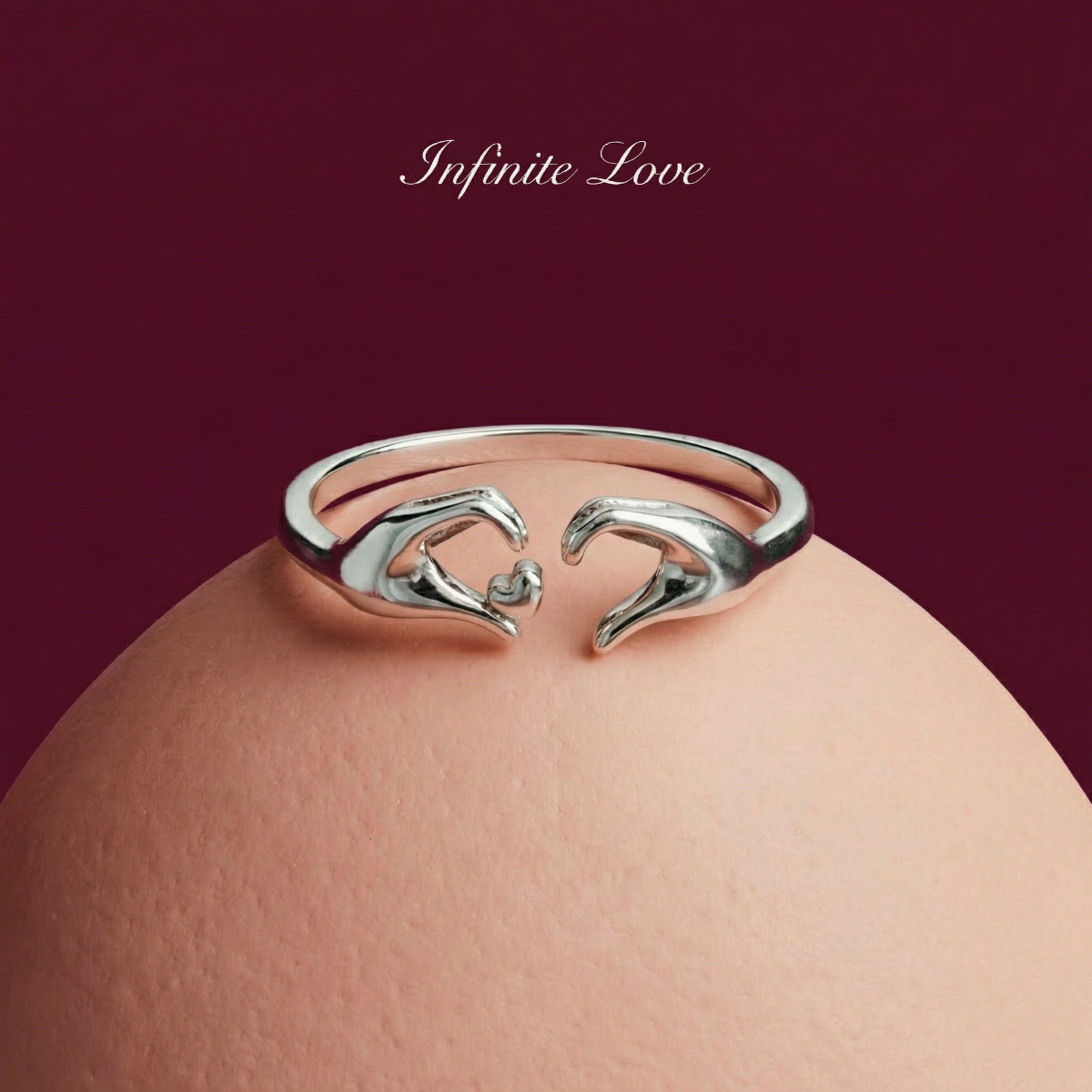 Anello infinite love - Argento 925