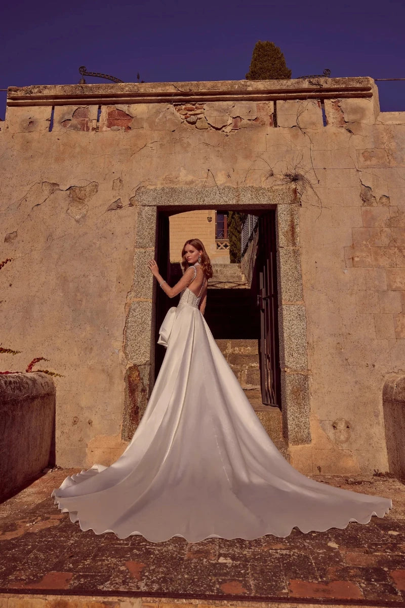 Overskirt in Organza per Abito da Sposa: Eleganza e Romanticismo