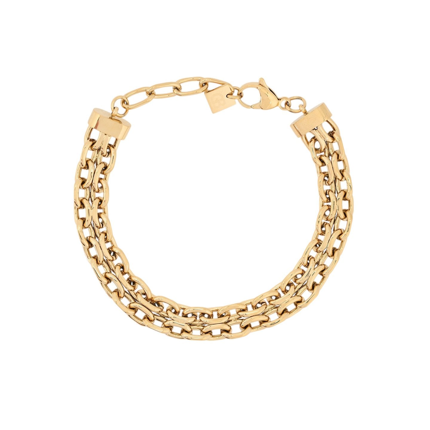 Bracciale Glamour catena spessa