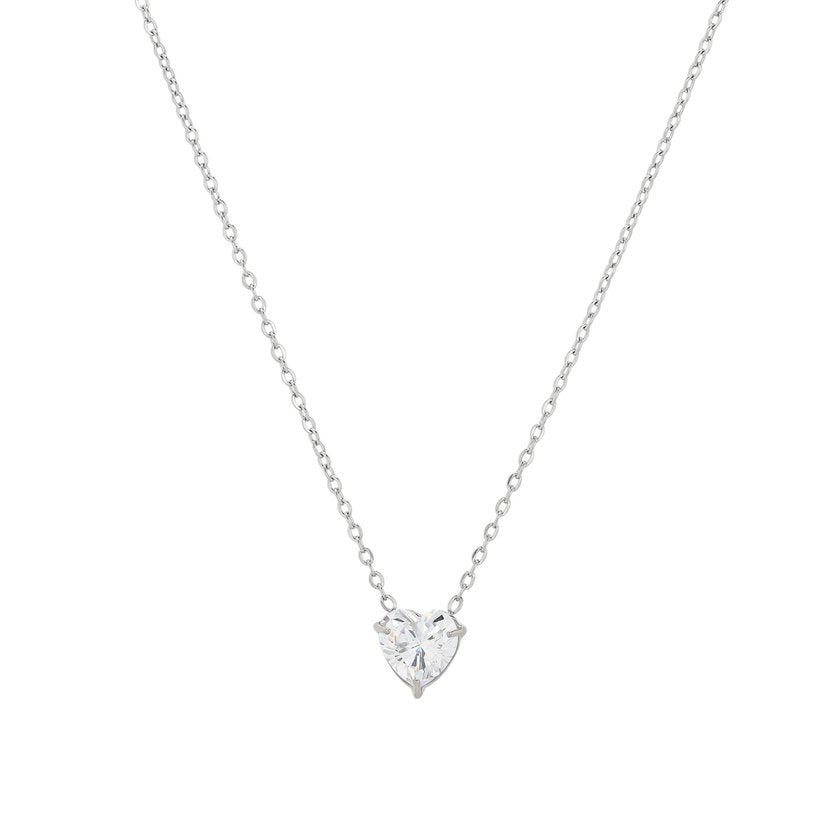 Collana Delicate con cuore - Acciaio Inossidabile