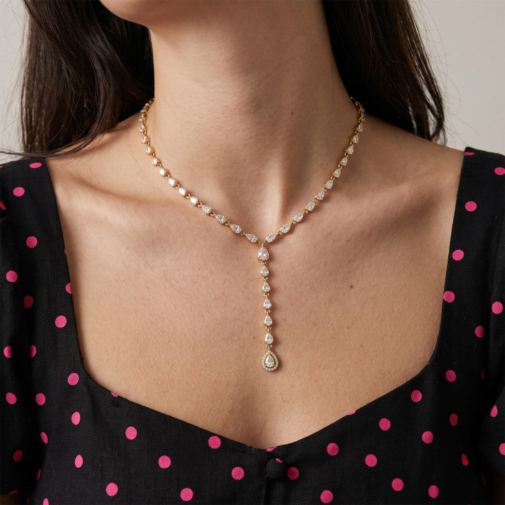 Collana in Acciaio Goccia - Acciaio inossidabile