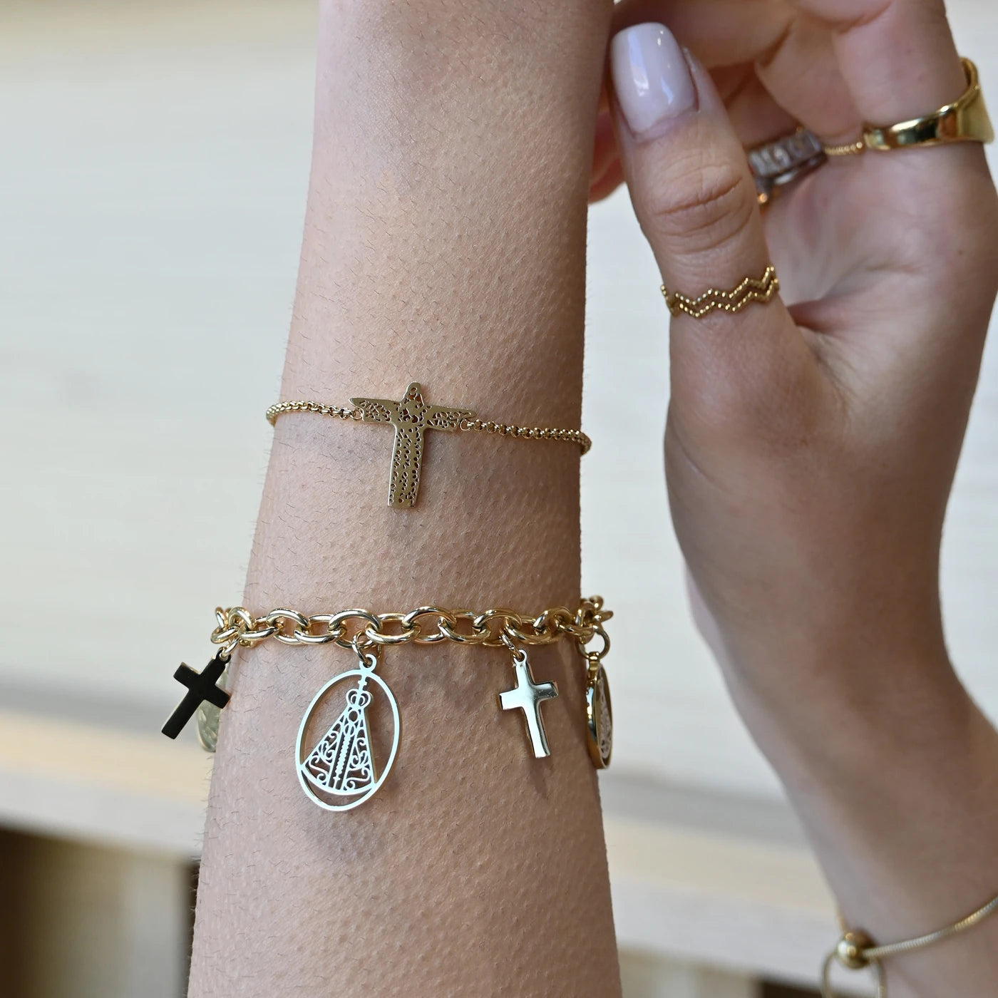 Bracciale Glamour Gesù Cristo