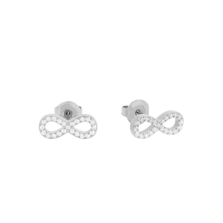 Orecchini Delicate infinito - Acciaio inossidabile