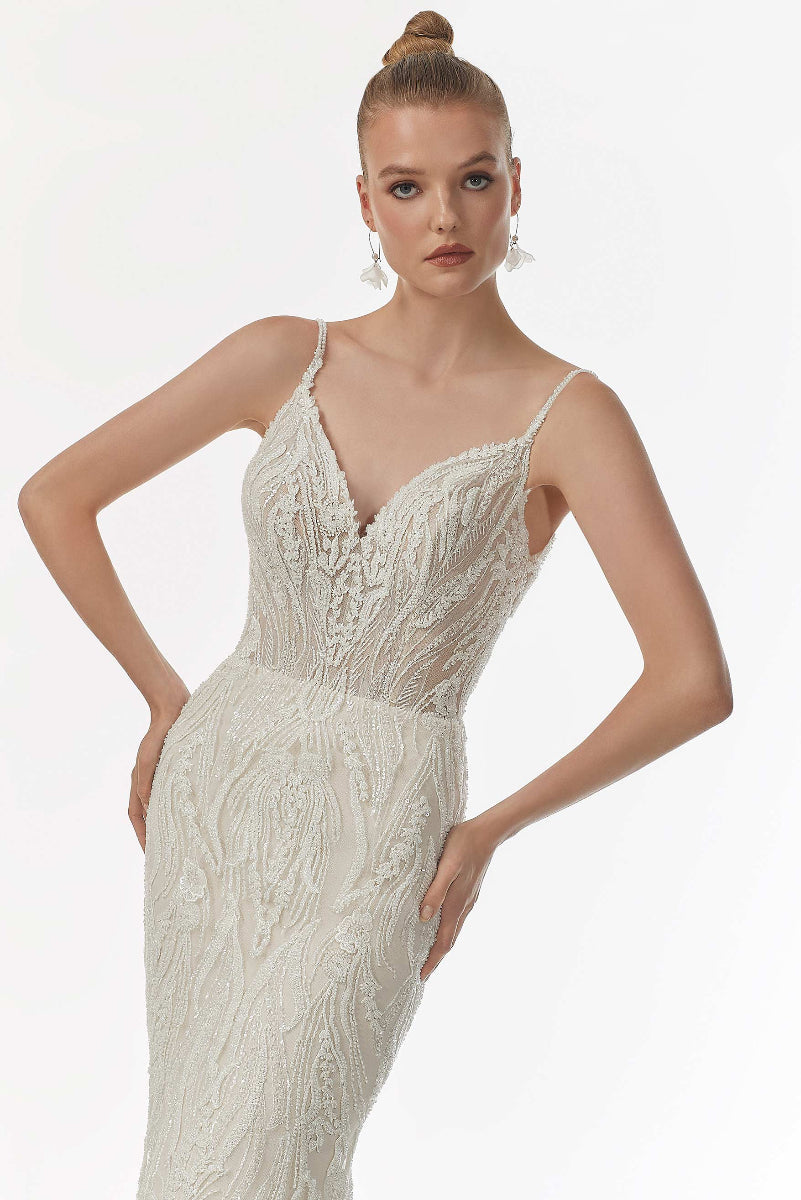 Narcissa Wedding Dress: Elegance and Sparkle for an Unforgettable Wedding