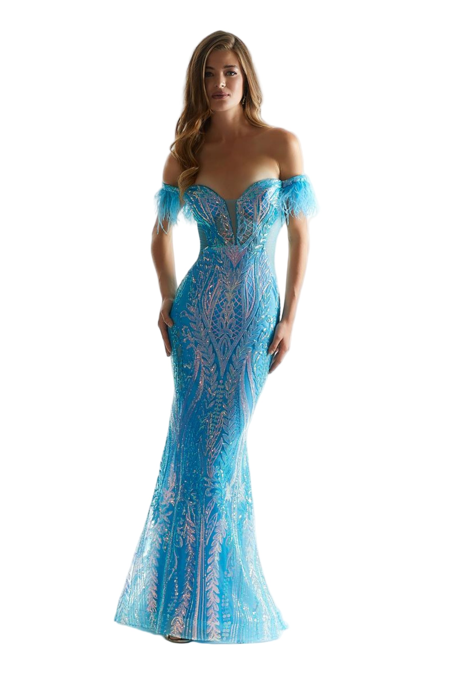 Abito Cerimonia Morilee Bright blue - 49081