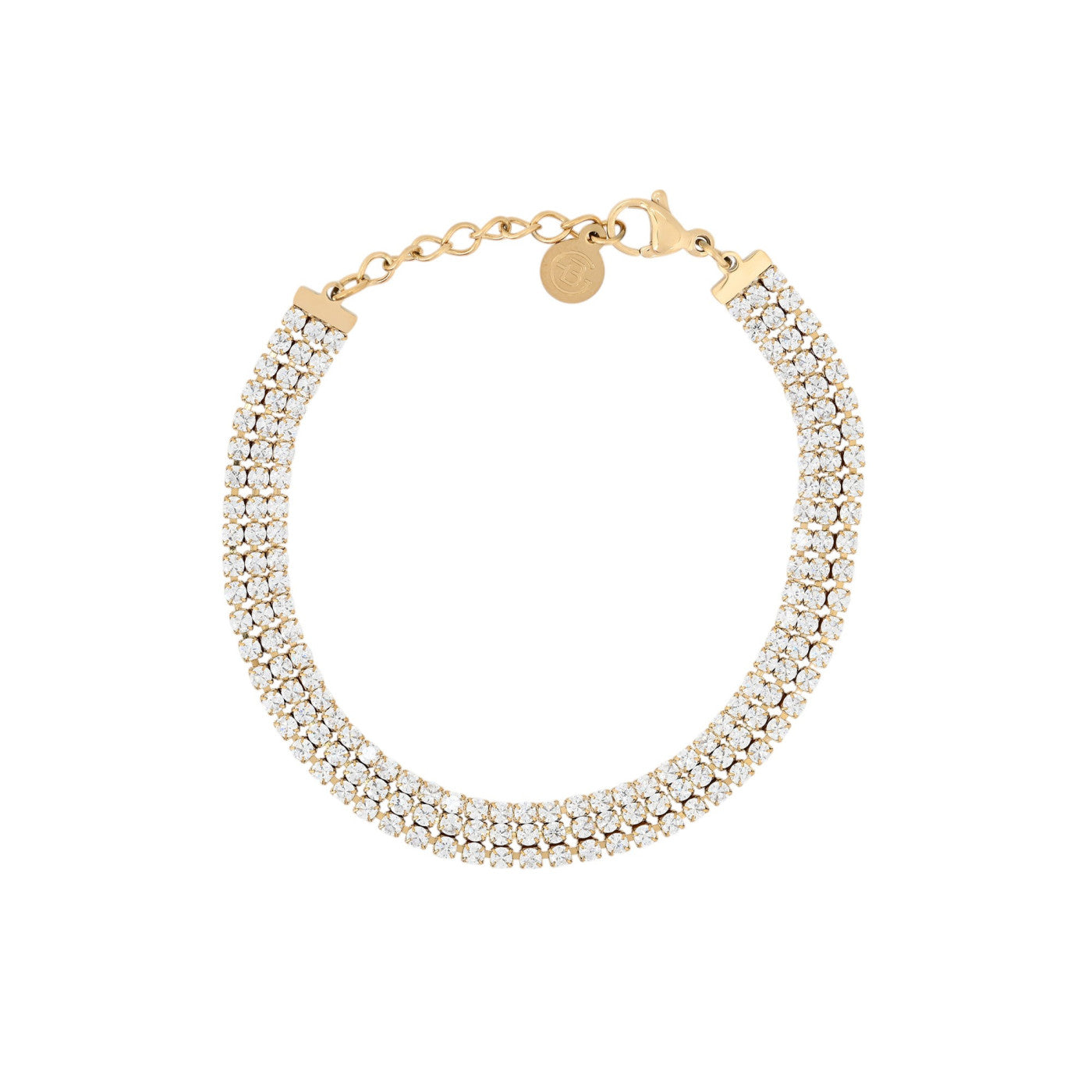 Bracciale Delicate stile riviera con zirconi