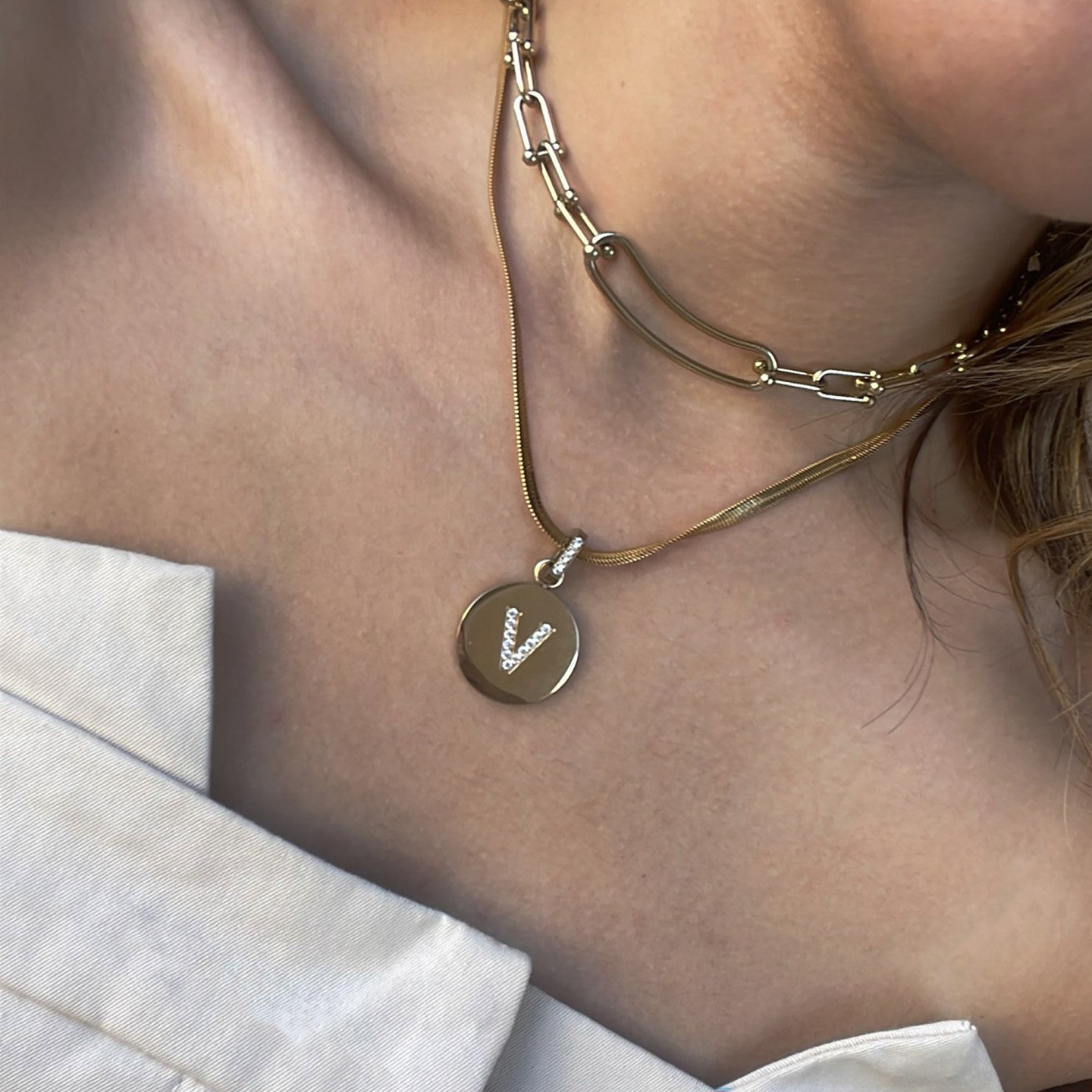 Collana Glamour in acciaio inossidabile