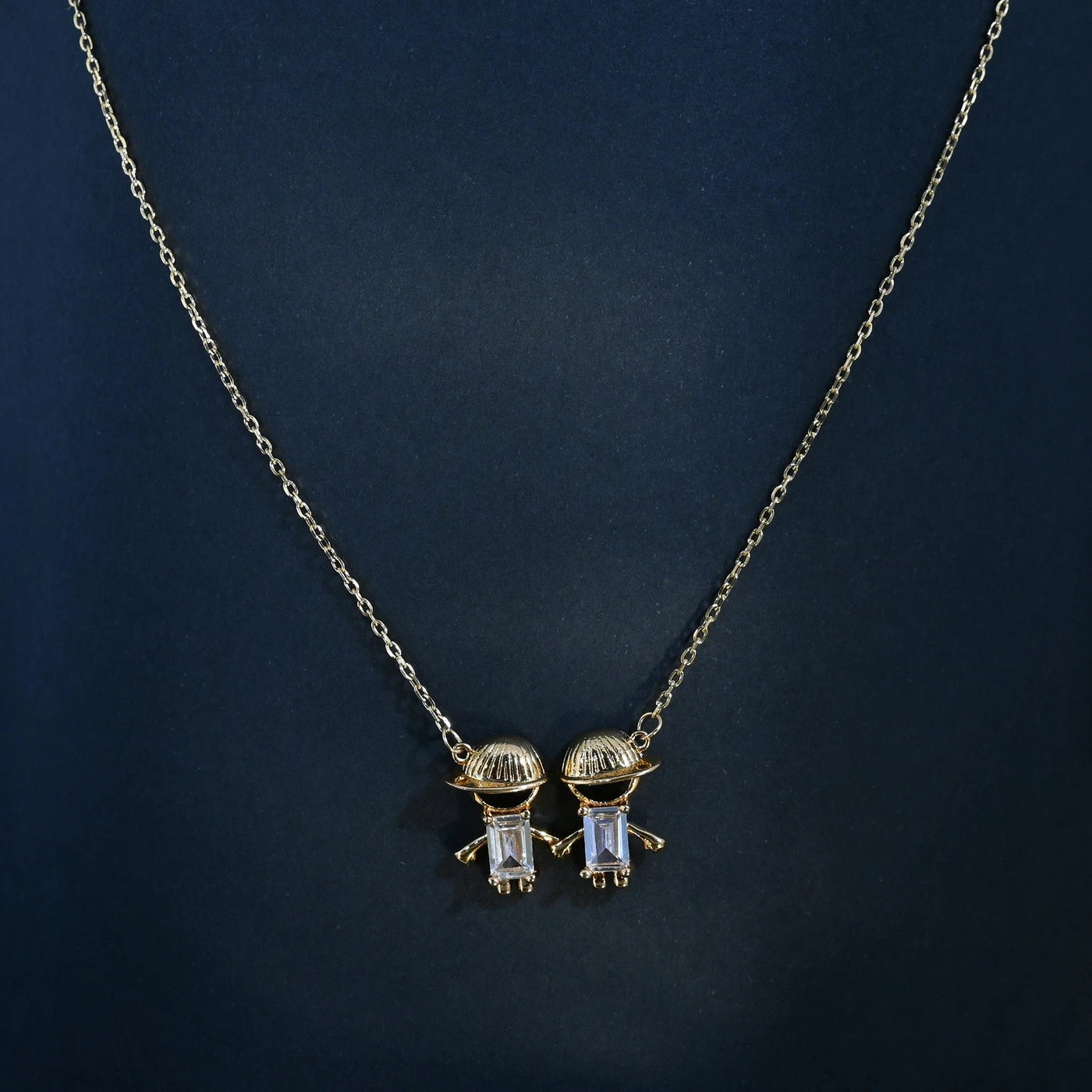 Collana BeLove con ciondolo bambini - Placcato in oro