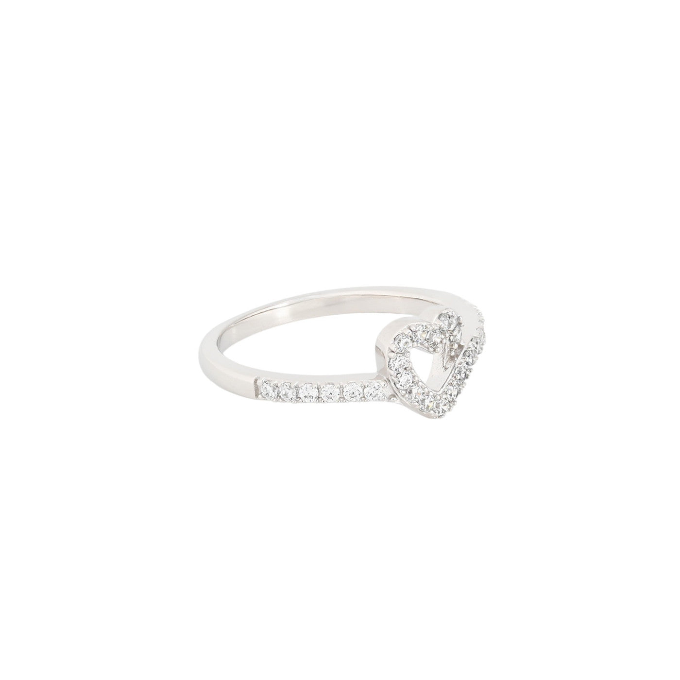 Anello BeLove cuore e zirconi - Placcato in oro