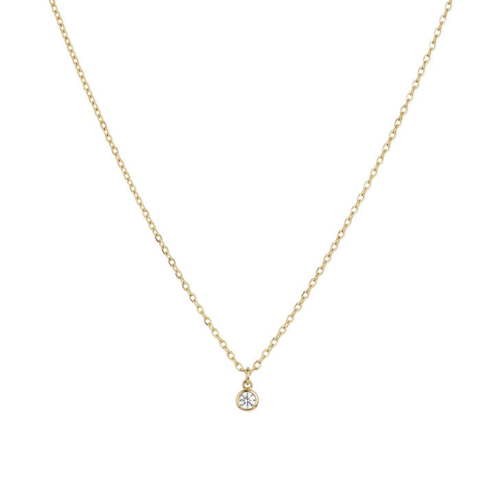 Collana Delicate Mini Punto Luce - Acciaio inossidabile