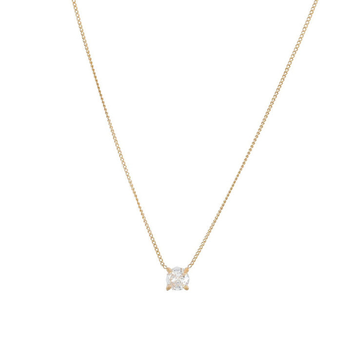 Collana Delicate Punto- Luce Acciaio Inossidabile