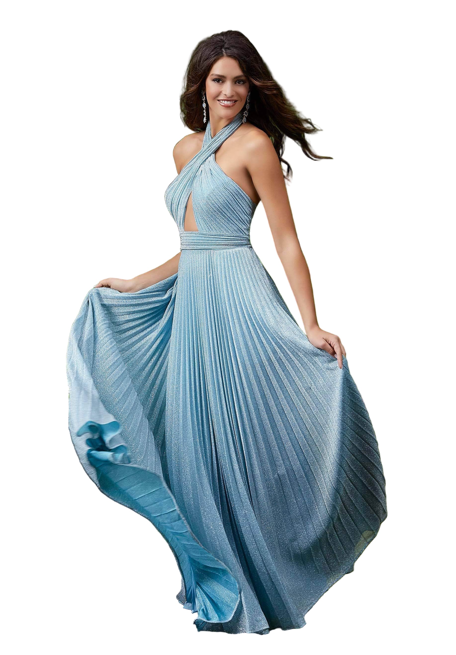 Abito Cerimonia Morilee Acqua - 45012