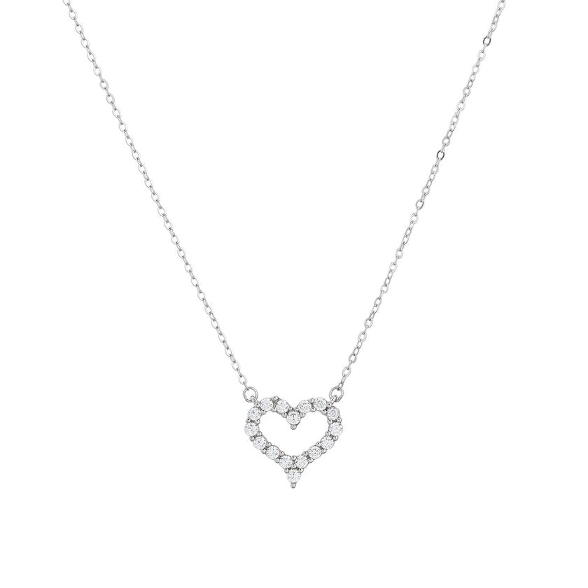 Collana cuore luminosa - Argento 925