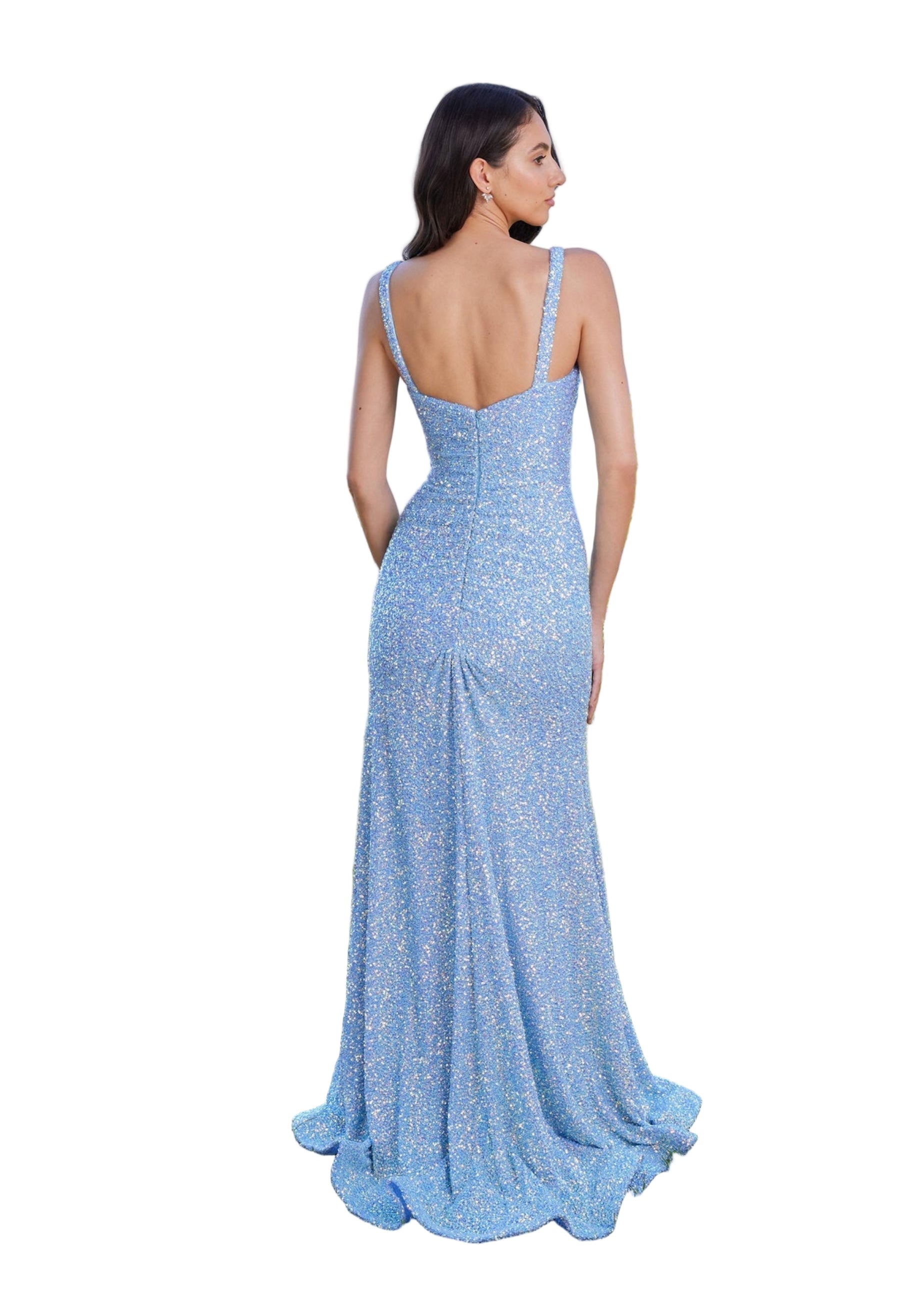 Abito Cerimonia Morilee Bahama blue - 49176