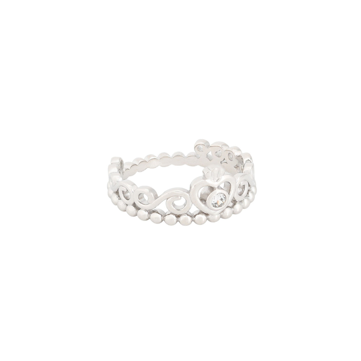 Anello BeLove con corona - Placcato in oro