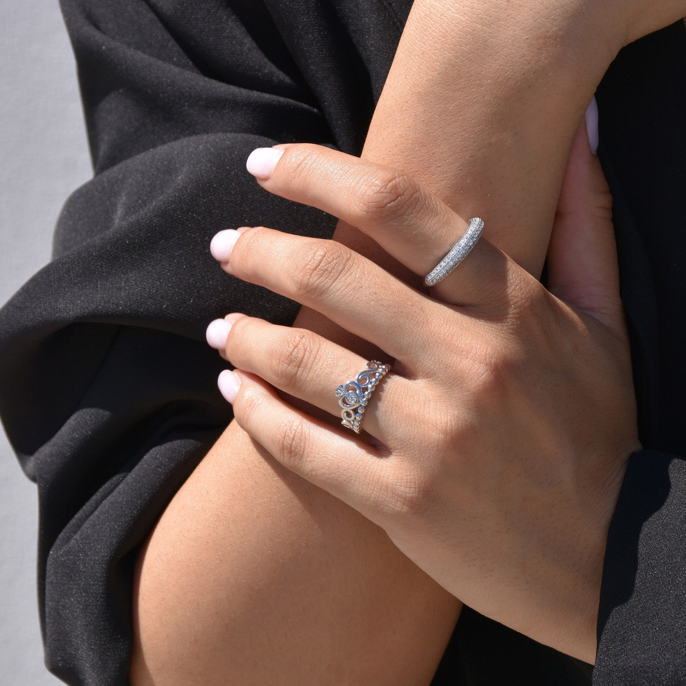 Anello BeLove con corona - Placcato in oro